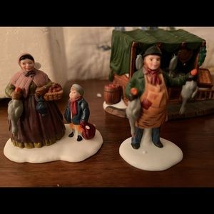 Department 56 Christmas “poultry market “